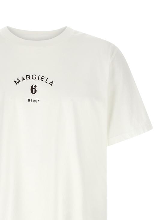 26SS MM6 메종마르지엘라 탑 MM332085BM WHITE - MM6 MAISON MARGIELA