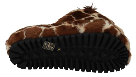  돌체앤가바나 뮬/슬리퍼 LA6457 BROWN - DOLCE & GABBANA