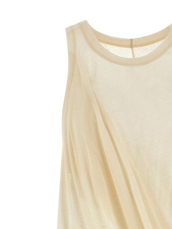  릭 오웬스 민소매 티셔츠 RI304885BM BEIGE - RICK OWENS