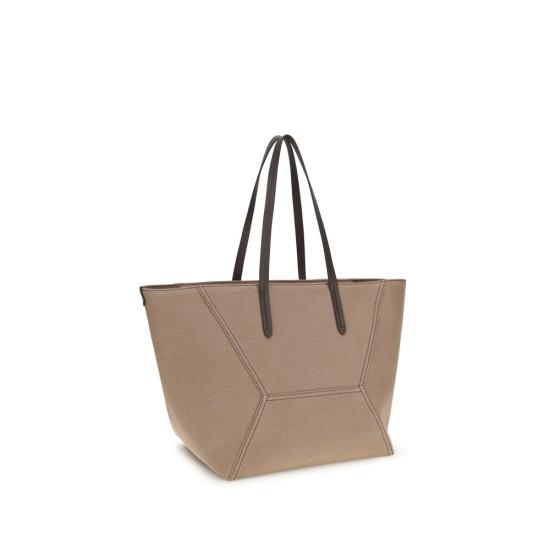 26SS 브루넬로 쿠치넬리 토트백 BRMB25D2571C005BB BEIGE - BRUNELLO CUCINELLI