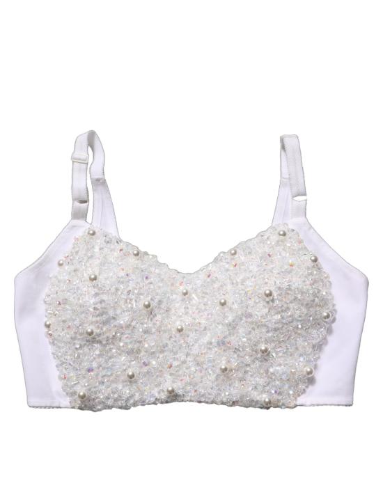  돌체앤가바나 바디수트 티셔츠 TSH92066 WHITE - DOLCE & GABBANA
