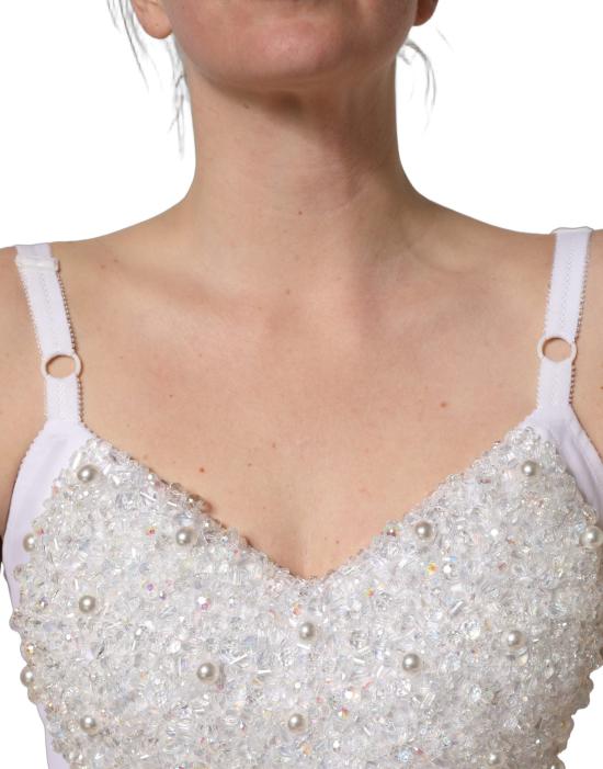  돌체앤가바나 바디수트 티셔츠 TSH92066 WHITE - DOLCE & GABBANA