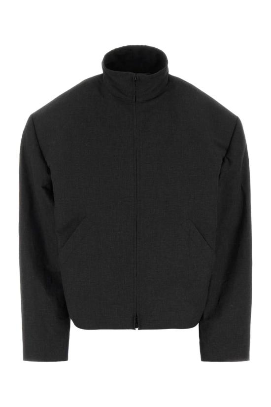 25FW 발렌시아가 자켓 839115TST05 1000 BLACK