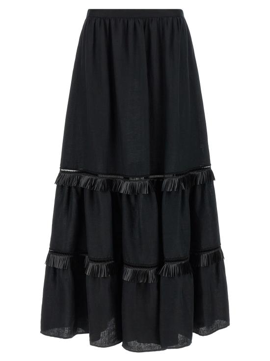 26SS 키톤 스커트 KI334580BM BLACK