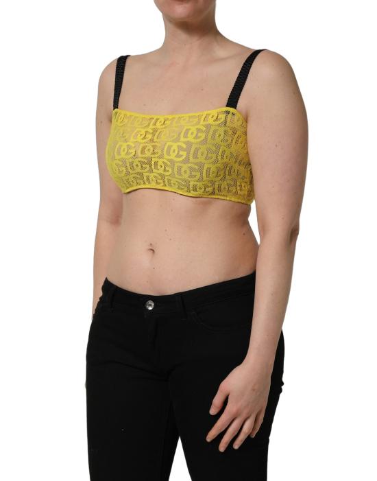  돌체앤가바나 바디수트 티셔츠 TSH91380 YELLOW - DOLCE & GABBANA