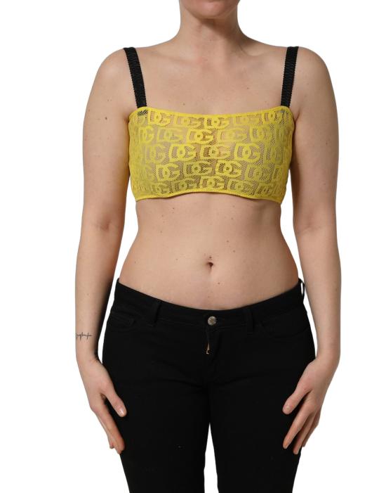  돌체앤가바나 바디수트 티셔츠 TSH91380 YELLOW - DOLCE & GABBANA