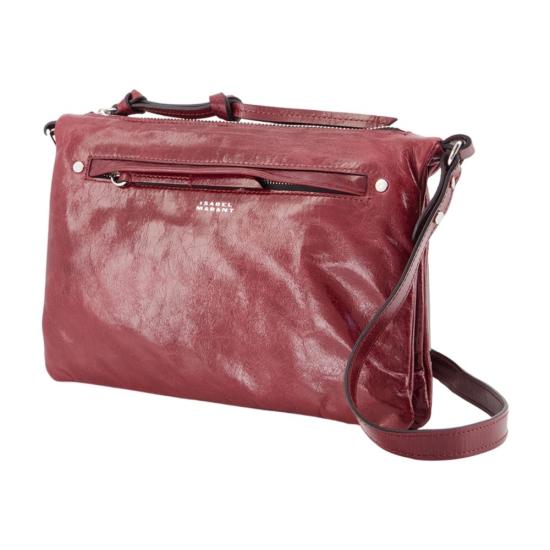 26FW 이자벨마랑 크로스백 ISA026009 BURGUNDY - ISABEL MARANT
