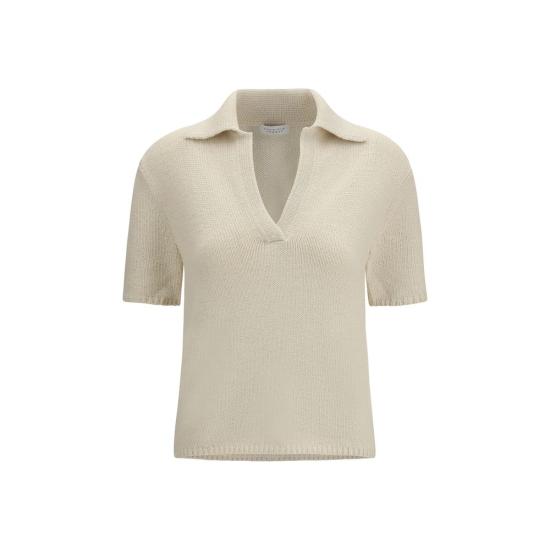 26SS 가브리엘라허스트 폴로 티셔츠 GA2269093A090OFWBB BEIGE