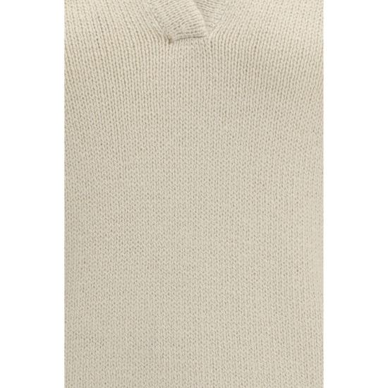 26SS 가브리엘라허스트 폴로 티셔츠 GA2269093A090OFWBB BEIGE - GABRIELA HEARST