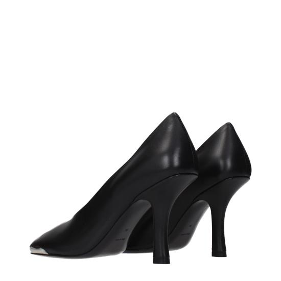 버버리 힐/펌프스 BU15581872226569BT BLACK - BURBERRY