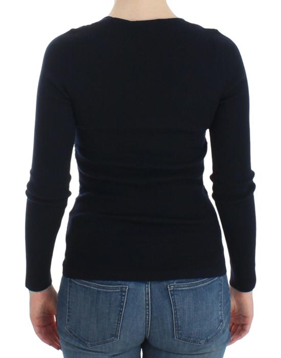  에르마노 설비노 스웨터 SIG12582 BLUE - ERMANNO SCERVINO