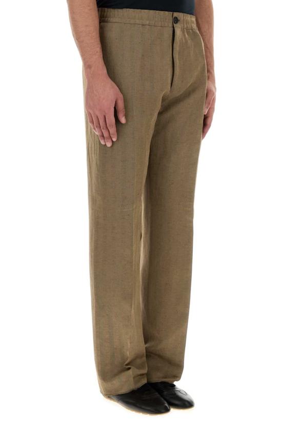 26SS 살바토레 페라가모 스트레이트 팬츠 144746793679 EXPRESSOSAFARI BEIGE - SALVATORE FERRAGAMO