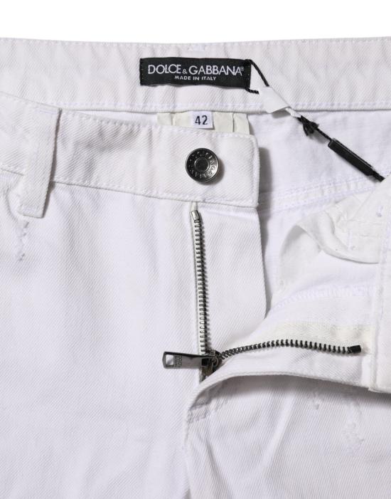  돌체앤가바나 데님 팬츠 PAN75134 WHITE - DOLCE & GABBANA