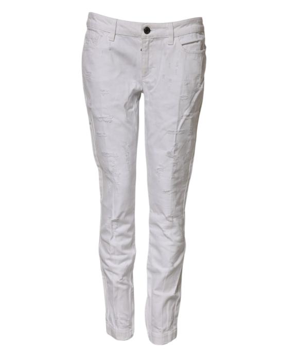  돌체앤가바나 데님 팬츠 PAN75134 WHITE