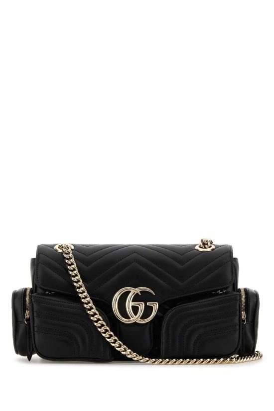  구찌 GG 마몽 스몰 멀티 포켓백 795228AADPJ 1000 BLACK