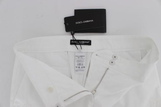  돌체앤가바나 스트레이트 팬츠 SIG20046 WHITE - DOLCE & GABBANA