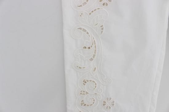  돌체앤가바나 스트레이트 팬츠 SIG20046 WHITE - DOLCE & GABBANA
