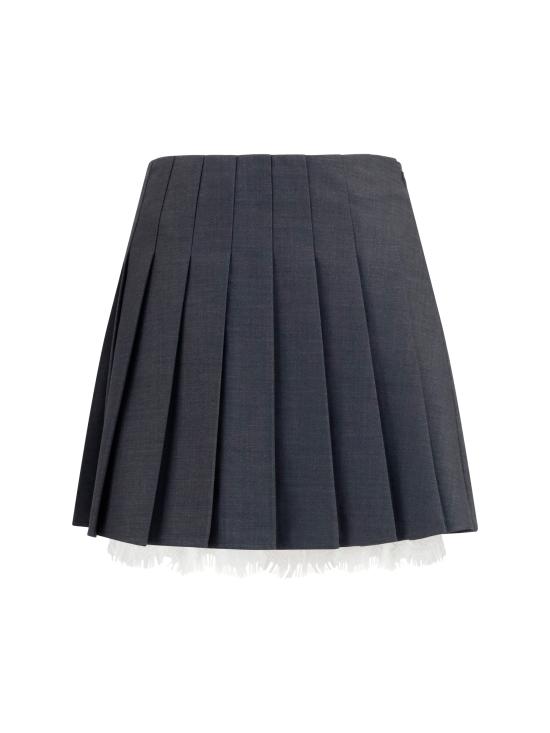 26FW 셀프 포트레이트 스커트 PF26006SKGR GREY GRAY