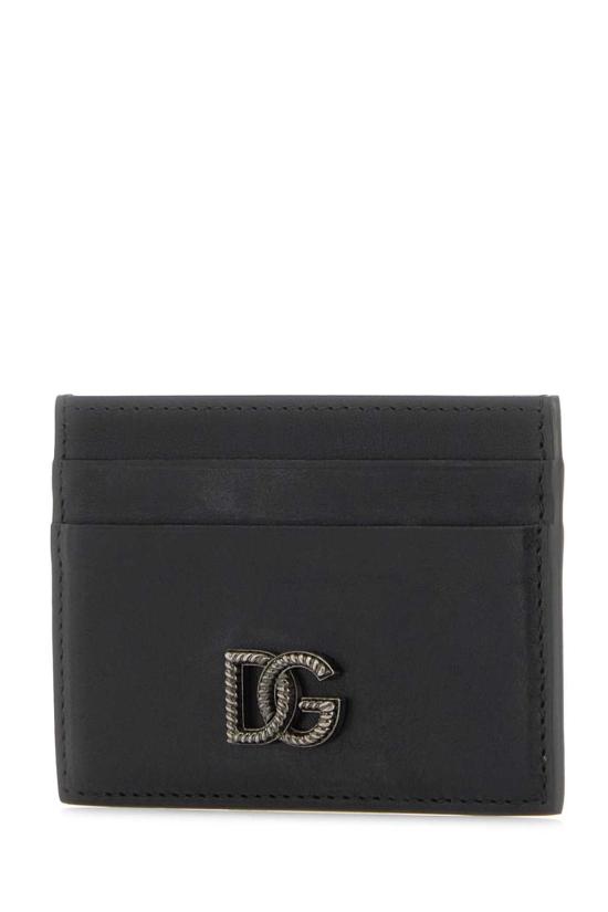 26FW 돌체앤가바나 Tempesta calfskin 카드홀더 BP0330AU994 80999 BLACK - DOLCE & GABBANA
