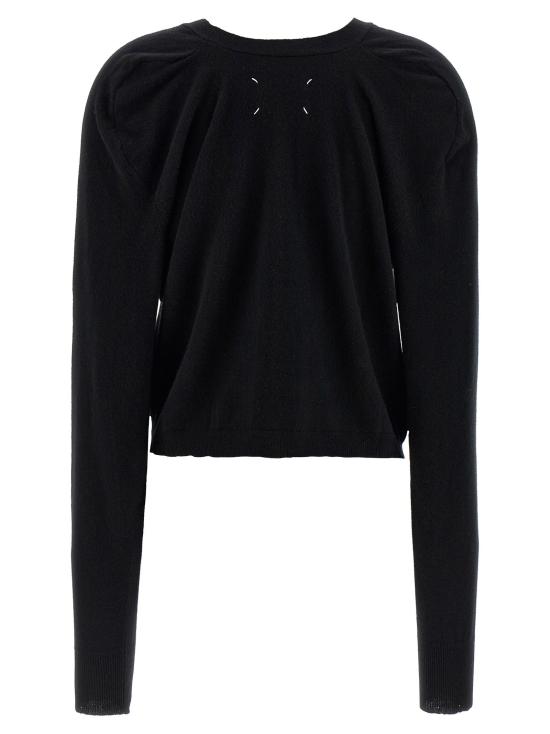 25FW 마르지엘라 가디건 MA324146BM BLACK - MAISON MARGIELA