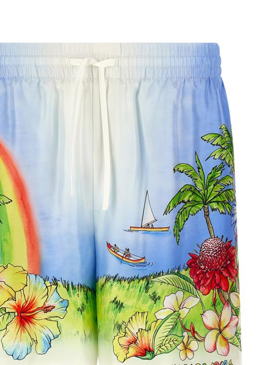 26SS 카사블랑카 숏팬츠 CA328802BM MULTICOLOR - CASABLANCA