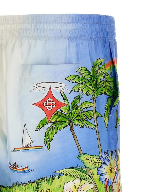 26SS 카사블랑카 숏팬츠 CA328802BM MULTICOLOR - CASABLANCA