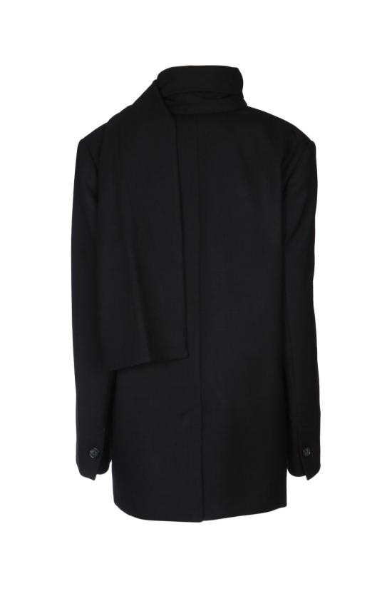 25FW 토템 자켓 254WRZ0060FB0481 001 BLACK - TOTEME