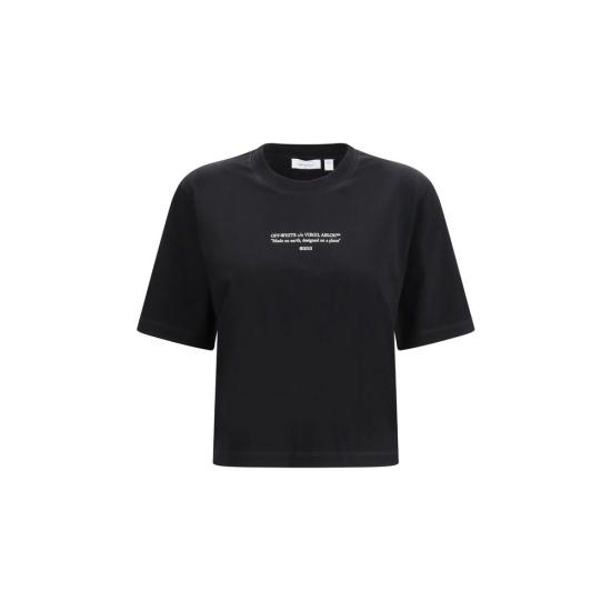 26SS 오프화이트 폴로 티셔츠 OF2AA124S26JER006W003BB BLACK