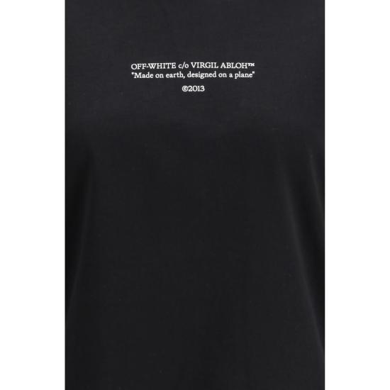 26SS 오프화이트 폴로 티셔츠 OF2AA124S26JER006W003BB BLACK - OFF WHITE