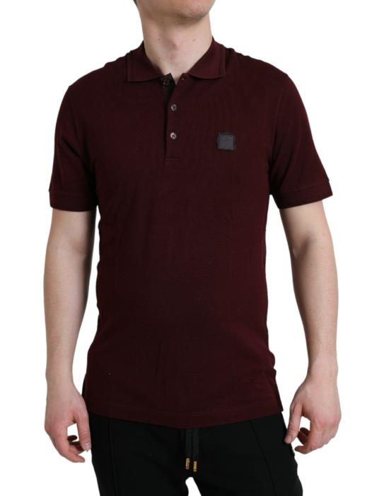  돌체앤가바나 탑 TSH84569 MAROON