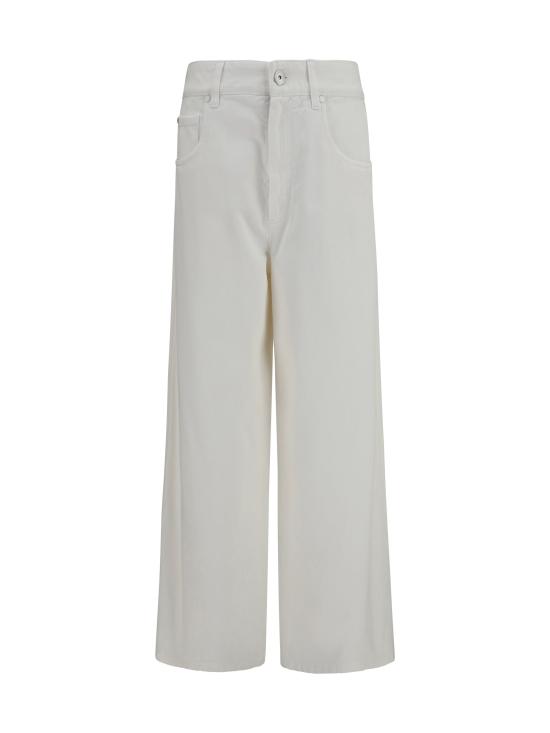 26FW 브루넬로 쿠치넬리 데님 팬츠 M0H81P4075 C1101 WHITE