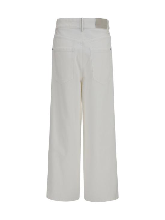 26FW 브루넬로 쿠치넬리 데님 팬츠 M0H81P4075 C1101 WHITE - BRUNELLO CUCINELLI