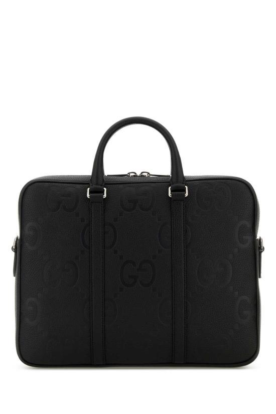 25FW 구찌 점보 GG 브리프케이스 792264AABY0 1000 BLACK