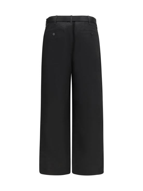 26FW 사카이 스트레이트 팬츠 2604032M 001 BLACK - SACAI