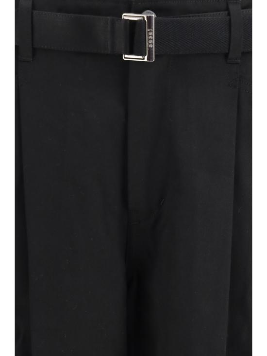26FW 사카이 스트레이트 팬츠 2604032M 001 BLACK - SACAI