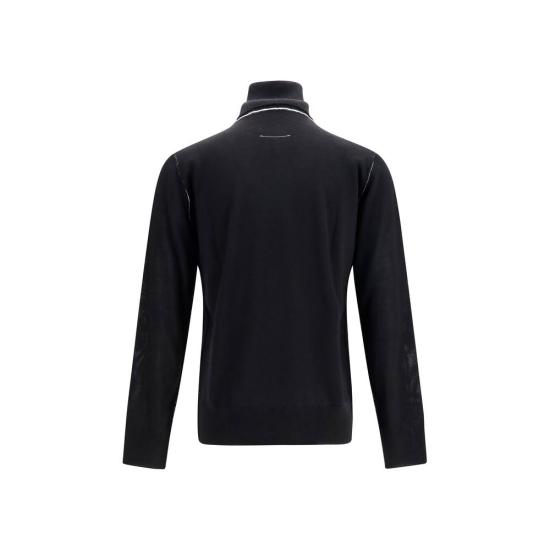 26FW MM6 메종마르지엘라 스웨터 MMSH0HA0009M13037900BB BLACK - MM6 MAISON MARGIELA