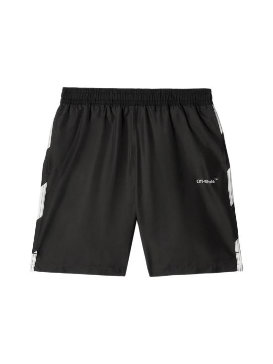  오프화이트 비치웨어 OMFD008S23FAB0011001 BLACK - OFF WHITE
