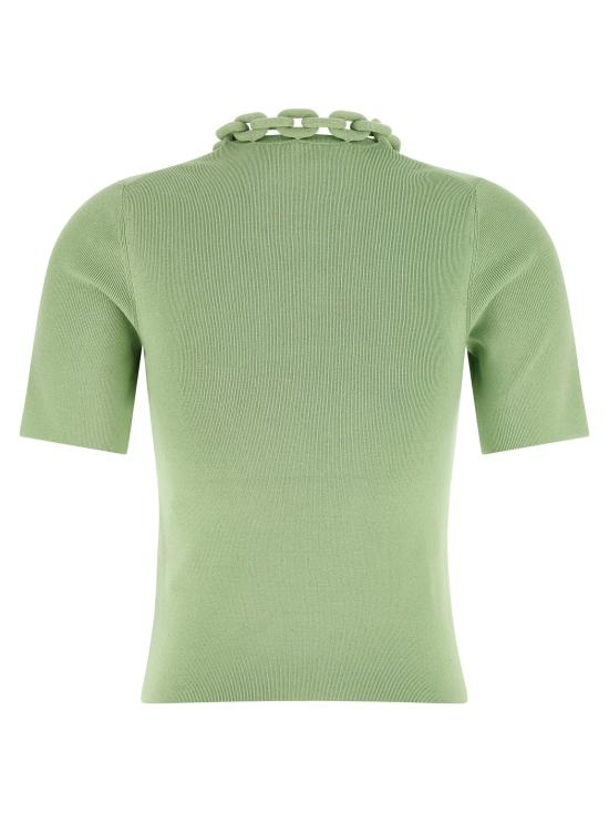 26SS 파코라반 폴로 티셔츠 PA324854BM GREEN - PACO RABANNE