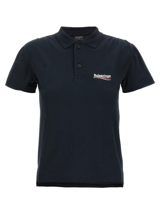  발렌시아가 폴로 티셔츠 BA312102BM NAVY