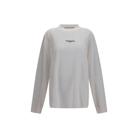 26FW 알렉산더 왕 폴로 티셔츠 ALUCC3261908100BB WHITE