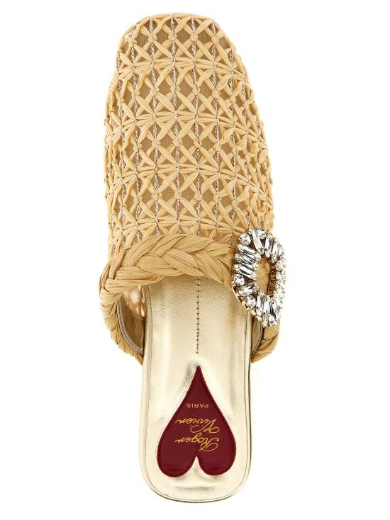  로저비비에 플랫 슈즈 RO307773BM BEIGE - ROGER VIVIER