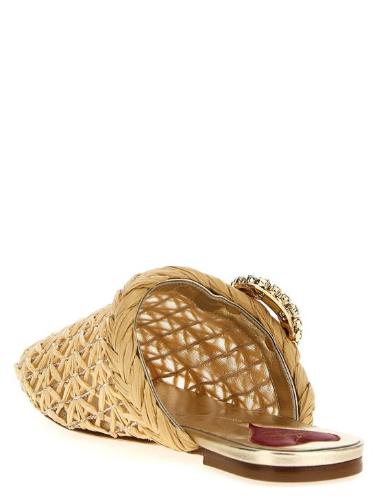  로저비비에 플랫 슈즈 RO307773BM BEIGE - ROGER VIVIER