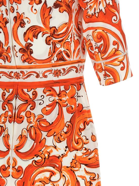 26FW 돌체앤가바나 원피스 DO336966BM ORANGE - DOLCE & GABBANA