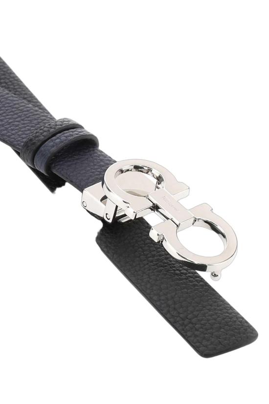  살바토레 페라가모 벨트 23A565674261 MIRTONERO NAVY - SALVATORE FERRAGAMO