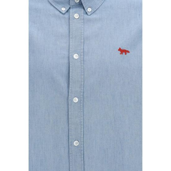 26SS 메종키츠네 셔츠 MAQM00426WC50060434BB BLUE - MAISON KITSUNE