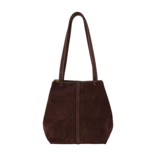 26FW 바네사브루노 숄더백 BRU026003 BROWN