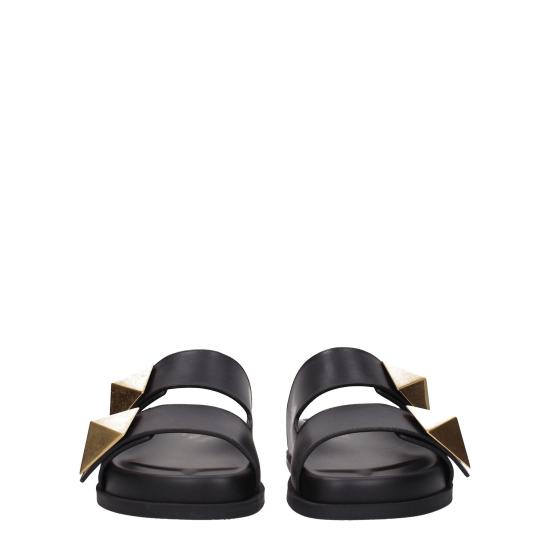  발렌티노 가라바니 뮬/슬리퍼 VA8547189162249BT BLACK - VALENTINO GARAVANI
