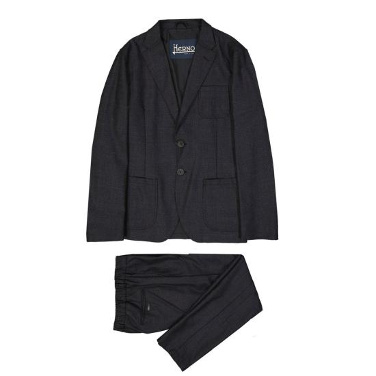  에르노 스트레이트 팬츠 HE 8990656266452 GRAY - HERNO