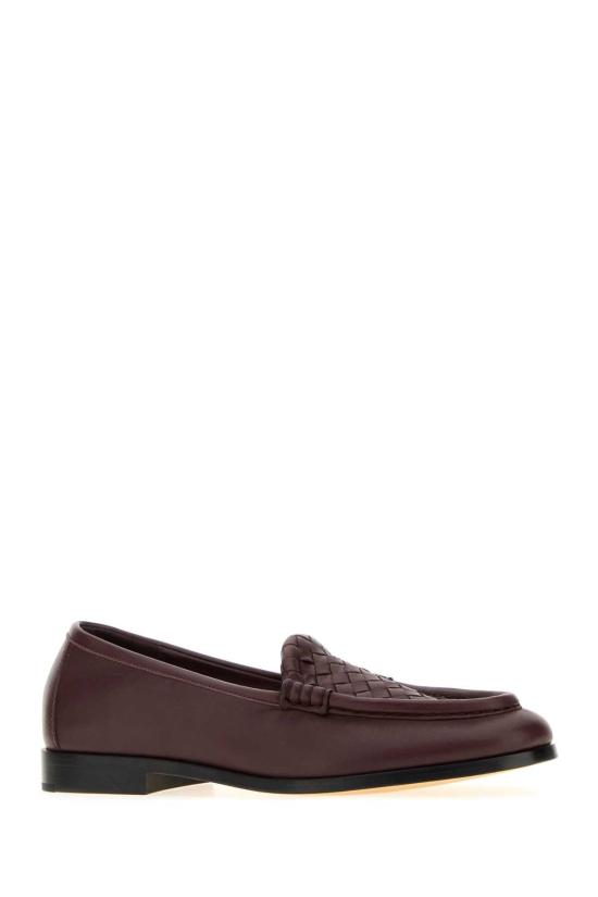 26FW 보테가베네타 플랫 슈즈 876126VBSDO 6176 BURGUNDY - BOTTEGA VENETA