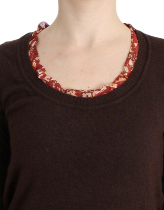 로베르토 카발리 스웨터 SIG11984 BROWN - ROBERTO CAVALLI